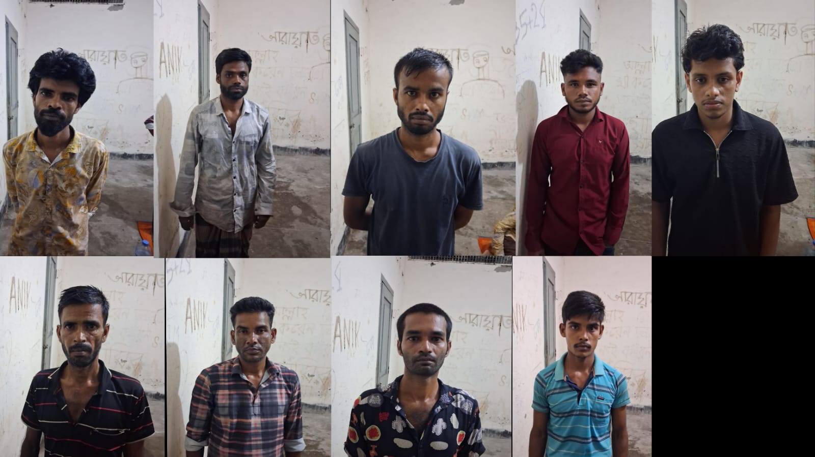 ওসি মাসুদ খানের নির্দেশে আগৈলঝাড়ায় মাদকবিরোধী অভিযানে ৯ জন গ্রেপ্তার
